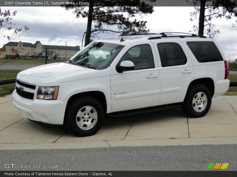 Summit White / Ebony 2007 Chevrolet Tahoe LT