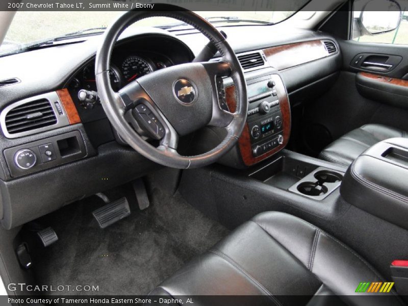 Summit White / Ebony 2007 Chevrolet Tahoe LT