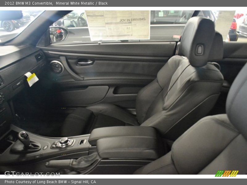  2012 M3 Convertible Black Interior