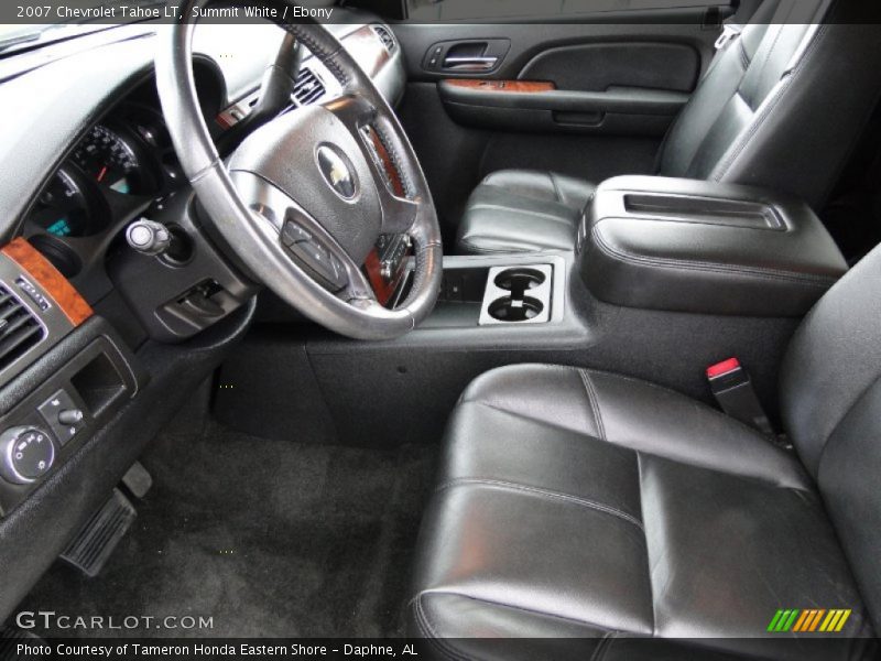 Summit White / Ebony 2007 Chevrolet Tahoe LT