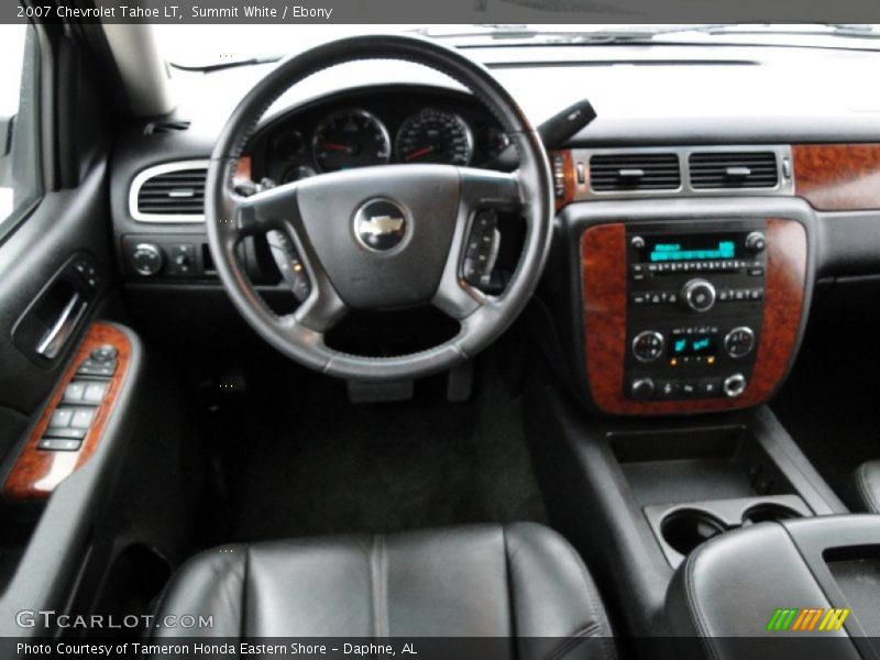 Summit White / Ebony 2007 Chevrolet Tahoe LT