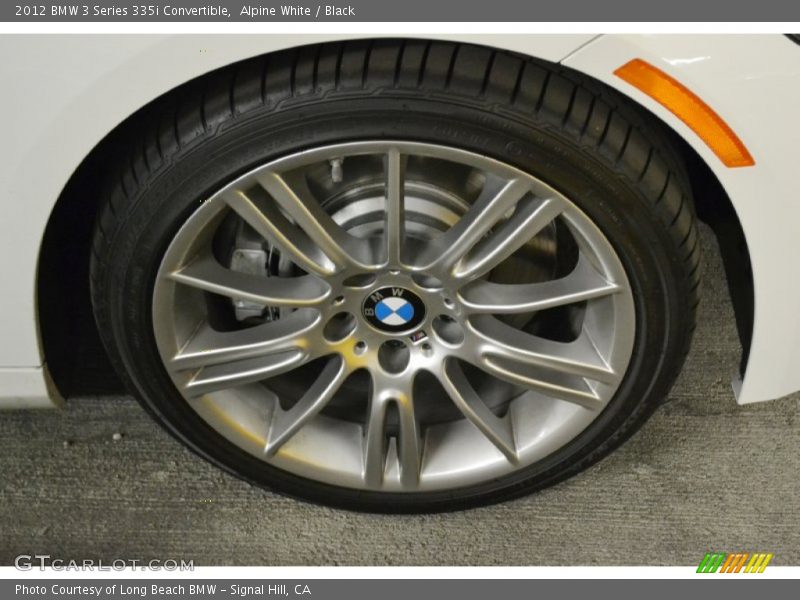 Alpine White / Black 2012 BMW 3 Series 335i Convertible
