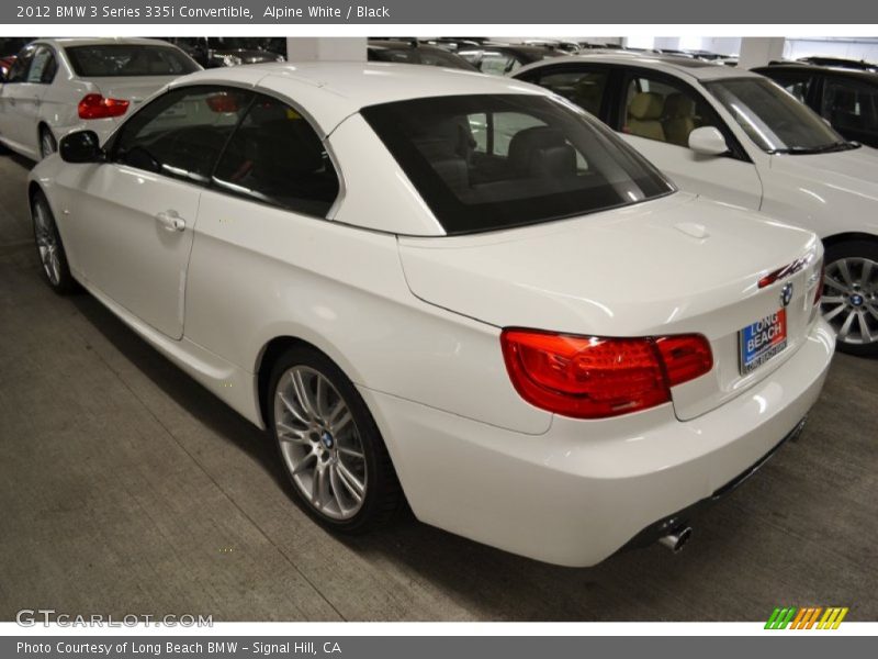 Alpine White / Black 2012 BMW 3 Series 335i Convertible