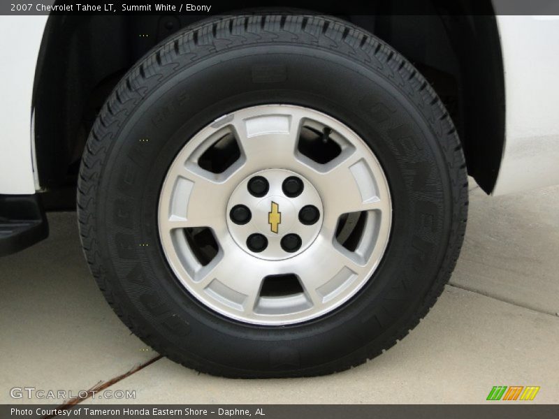 Summit White / Ebony 2007 Chevrolet Tahoe LT
