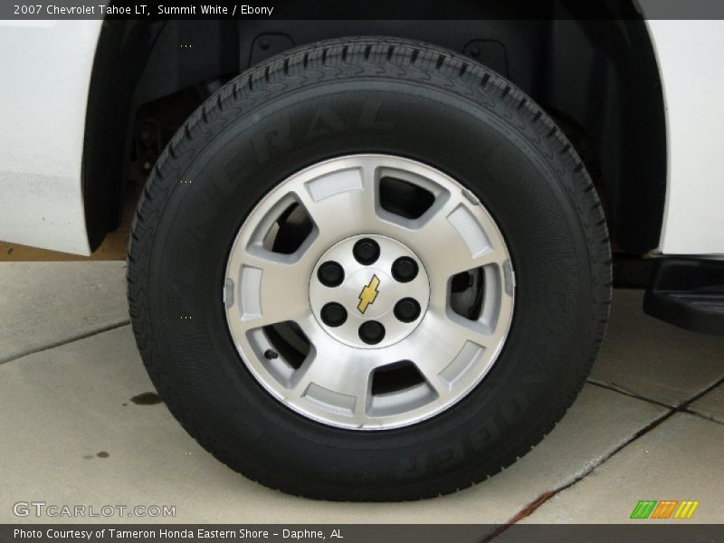 Summit White / Ebony 2007 Chevrolet Tahoe LT