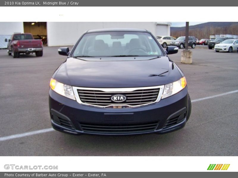 Midnight Blue / Gray 2010 Kia Optima LX