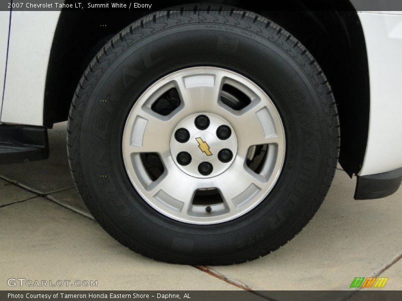 Summit White / Ebony 2007 Chevrolet Tahoe LT