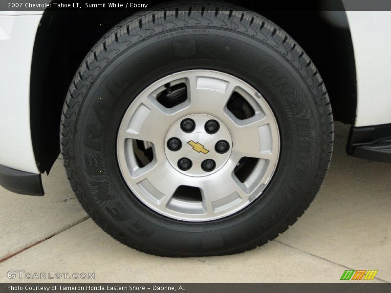 Summit White / Ebony 2007 Chevrolet Tahoe LT