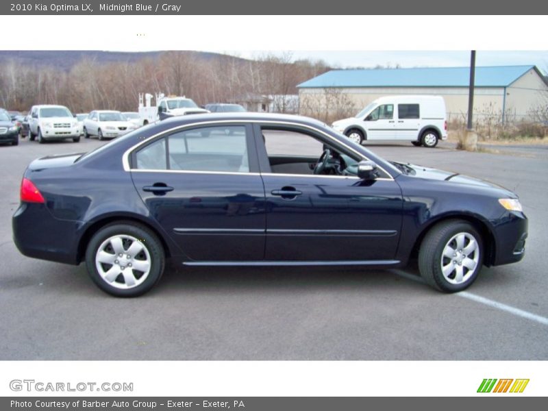 Midnight Blue / Gray 2010 Kia Optima LX