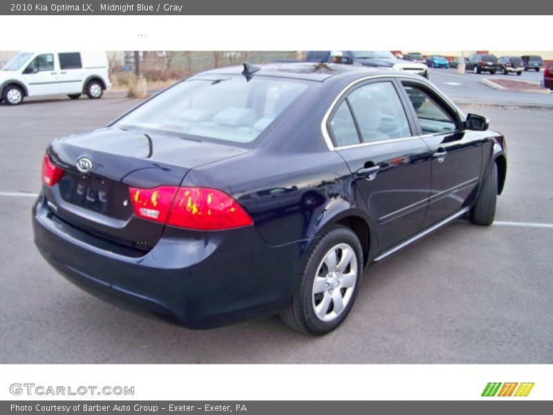 Midnight Blue / Gray 2010 Kia Optima LX