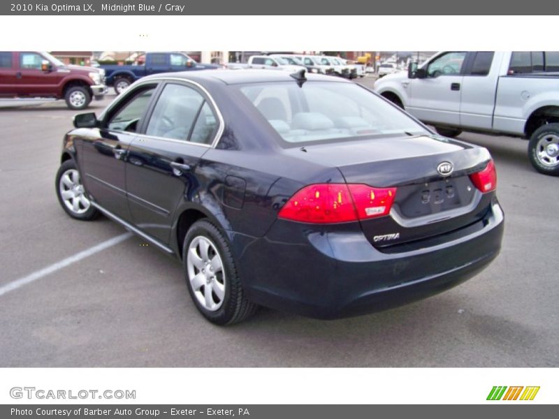 Midnight Blue / Gray 2010 Kia Optima LX