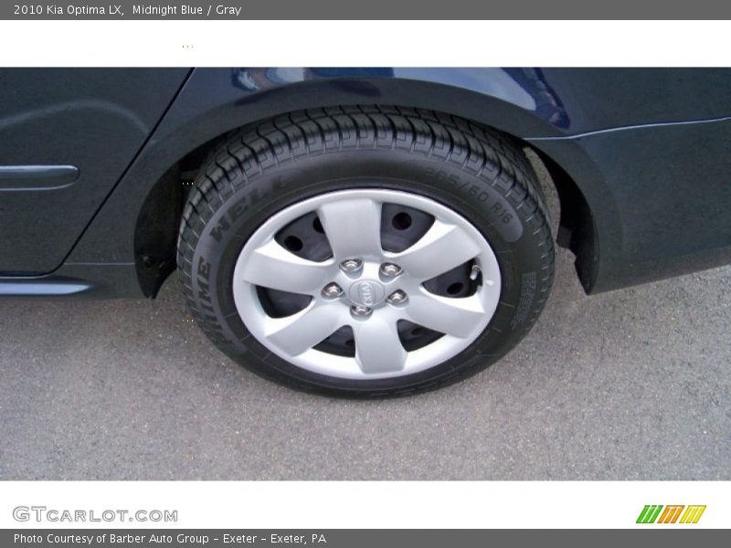 Midnight Blue / Gray 2010 Kia Optima LX