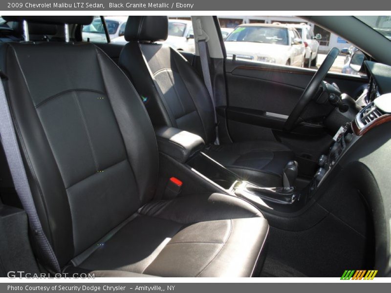 Black Granite Metallic / Ebony 2009 Chevrolet Malibu LTZ Sedan