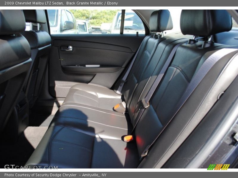 Black Granite Metallic / Ebony 2009 Chevrolet Malibu LTZ Sedan