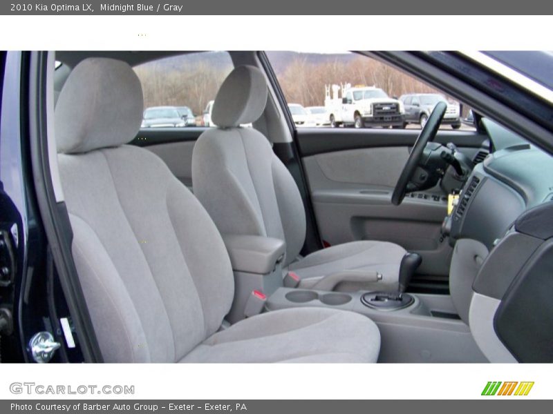 Midnight Blue / Gray 2010 Kia Optima LX