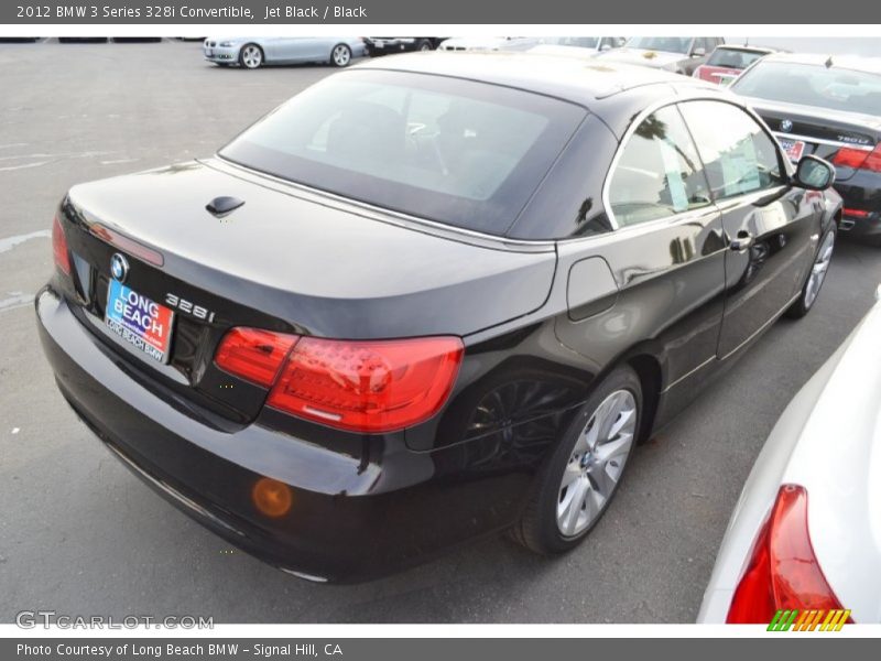 Jet Black / Black 2012 BMW 3 Series 328i Convertible