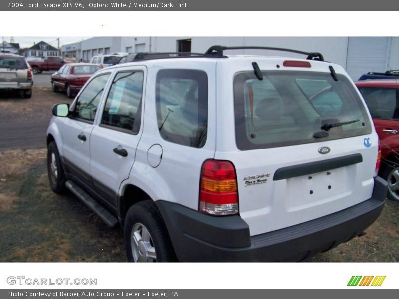 Oxford White / Medium/Dark Flint 2004 Ford Escape XLS V6
