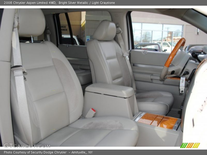 Bright Silver Metallic / Light Graystone 2008 Chrysler Aspen Limited 4WD