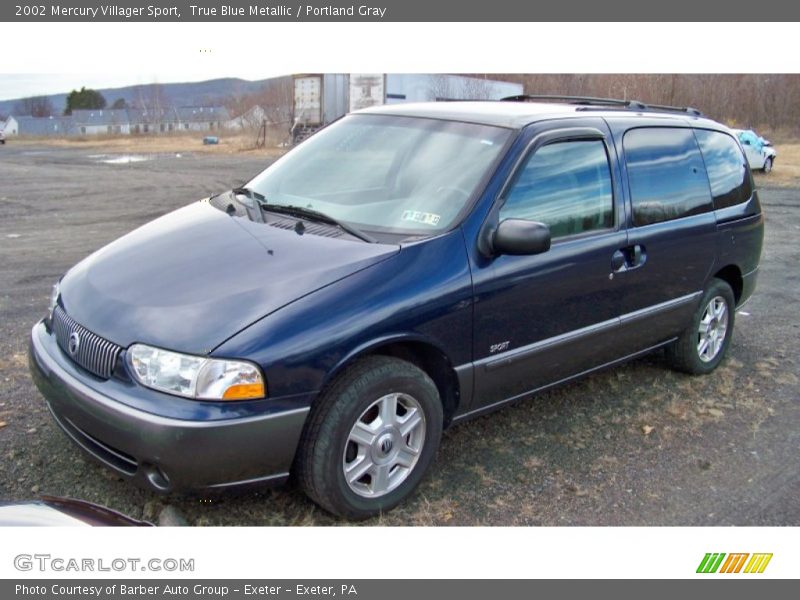 Front 3/4 View of 2002 Villager Sport