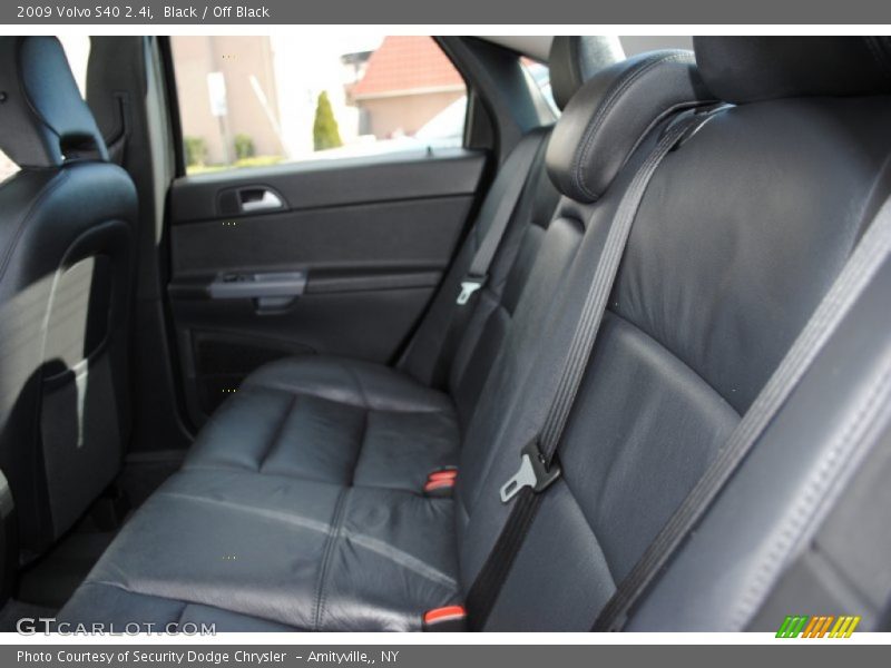 Black / Off Black 2009 Volvo S40 2.4i