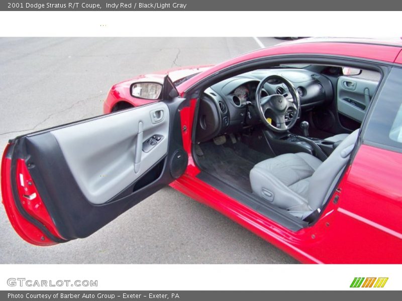  2001 Stratus R/T Coupe Black/Light Gray Interior