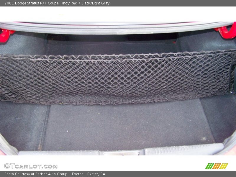 Indy Red / Black/Light Gray 2001 Dodge Stratus R/T Coupe