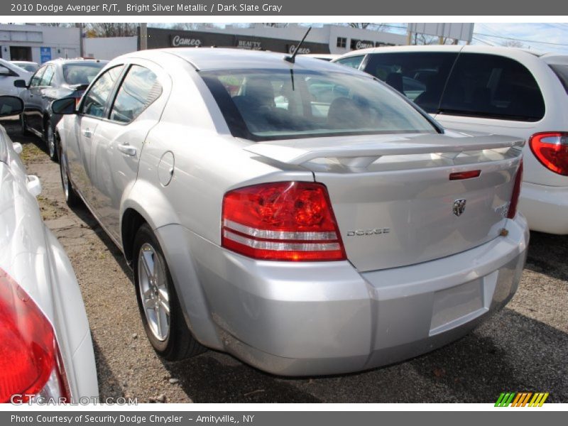 Bright Silver Metallic / Dark Slate Gray 2010 Dodge Avenger R/T
