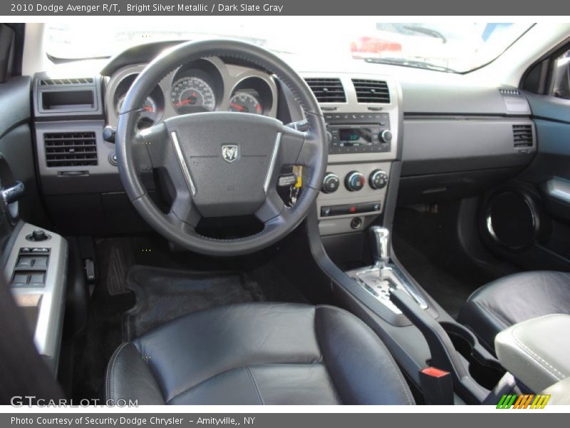 Bright Silver Metallic / Dark Slate Gray 2010 Dodge Avenger R/T
