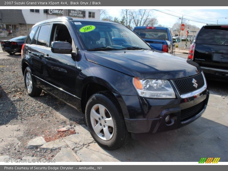Black Onyx / Black 2007 Suzuki Grand Vitara XSport 4x4