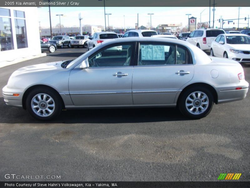 Diamond Silver / Gray 2005 Kia Amanti