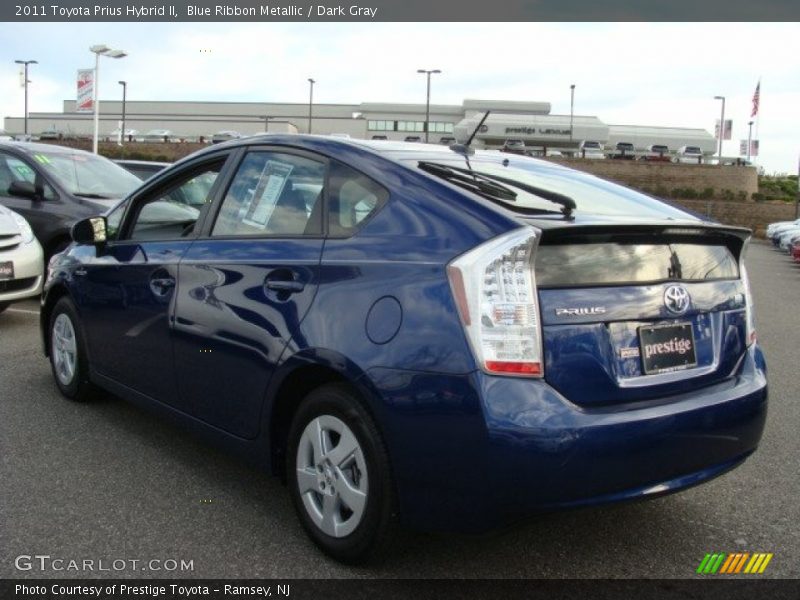 Blue Ribbon Metallic / Dark Gray 2011 Toyota Prius Hybrid II