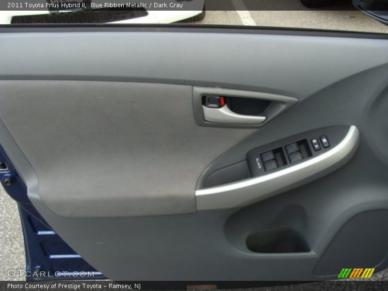 Blue Ribbon Metallic / Dark Gray 2011 Toyota Prius Hybrid II