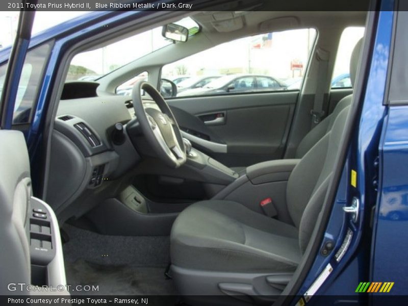 Blue Ribbon Metallic / Dark Gray 2011 Toyota Prius Hybrid II