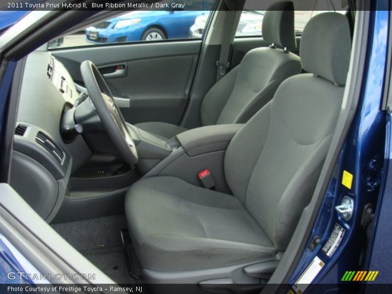 Blue Ribbon Metallic / Dark Gray 2011 Toyota Prius Hybrid II