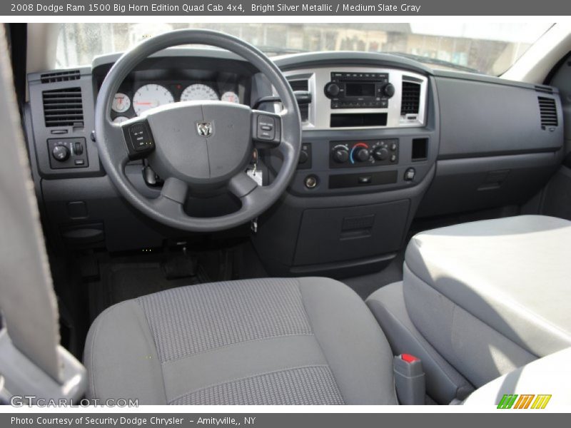 Dashboard of 2008 Ram 1500 Big Horn Edition Quad Cab 4x4