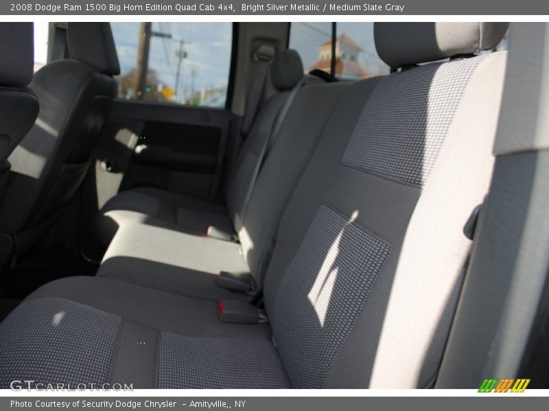 Bright Silver Metallic / Medium Slate Gray 2008 Dodge Ram 1500 Big Horn Edition Quad Cab 4x4