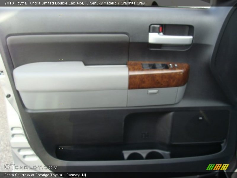 Silver Sky Metallic / Graphite Gray 2010 Toyota Tundra Limited Double Cab 4x4