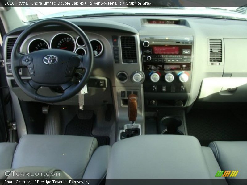 Silver Sky Metallic / Graphite Gray 2010 Toyota Tundra Limited Double Cab 4x4