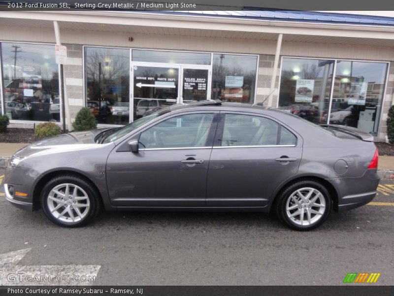 Sterling Grey Metallic / Medium Light Stone 2012 Ford Fusion SEL