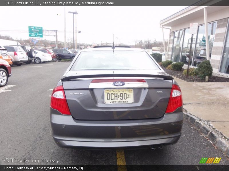 Sterling Grey Metallic / Medium Light Stone 2012 Ford Fusion SEL