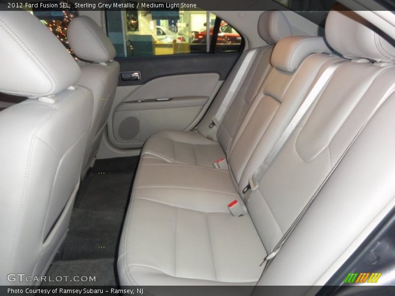 Sterling Grey Metallic / Medium Light Stone 2012 Ford Fusion SEL