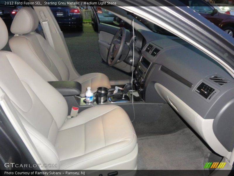 Sterling Grey Metallic / Medium Light Stone 2012 Ford Fusion SEL