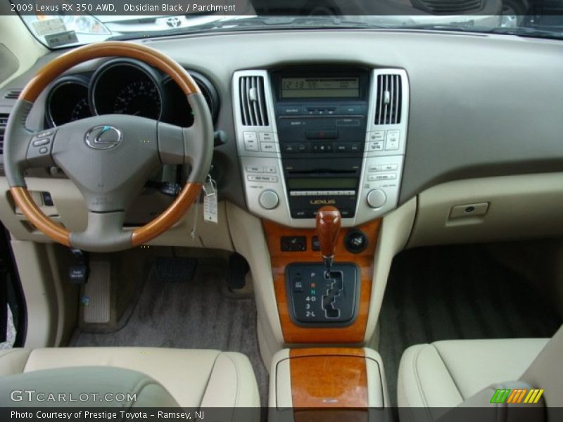 Obsidian Black / Parchment 2009 Lexus RX 350 AWD