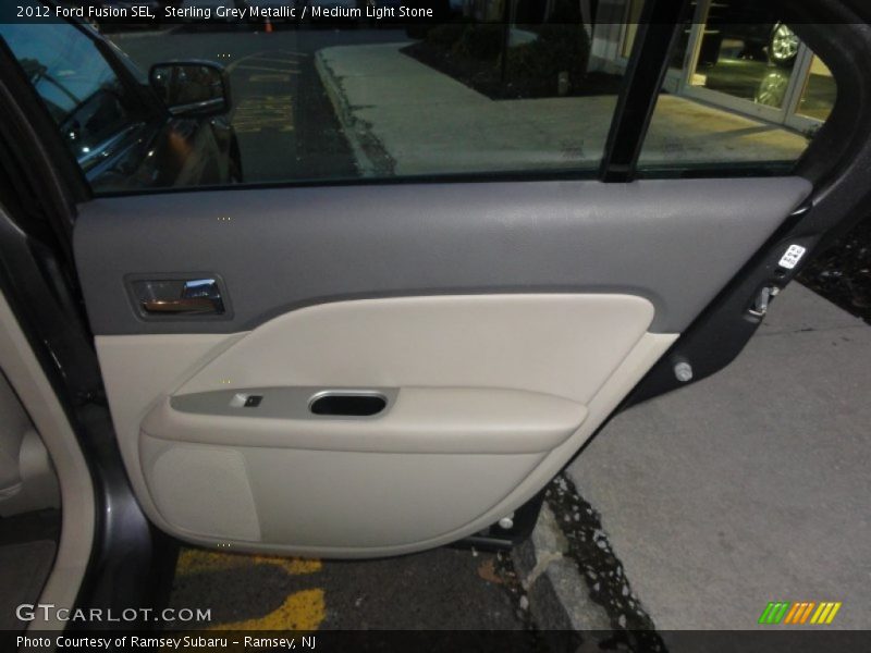 Sterling Grey Metallic / Medium Light Stone 2012 Ford Fusion SEL