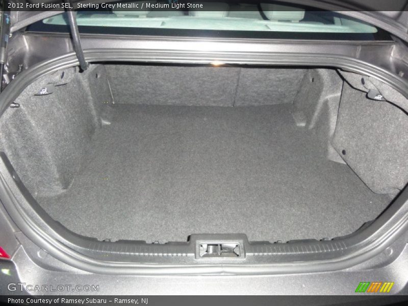 Sterling Grey Metallic / Medium Light Stone 2012 Ford Fusion SEL