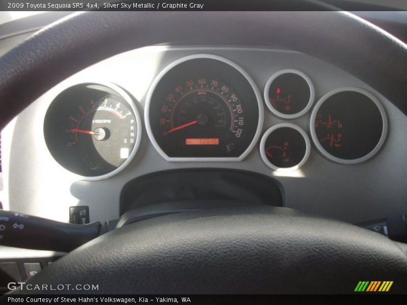 Silver Sky Metallic / Graphite Gray 2009 Toyota Sequoia SR5 4x4