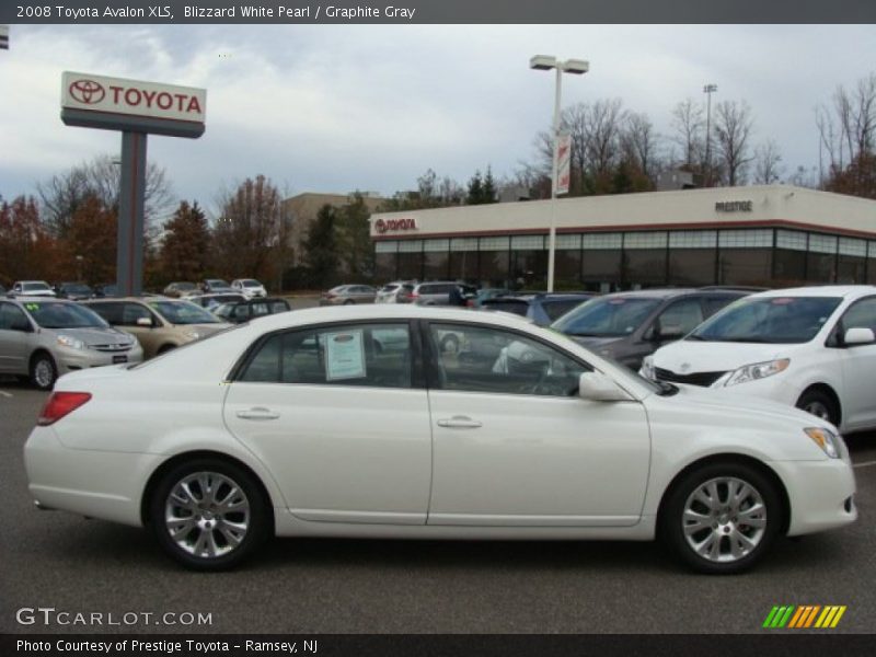 Blizzard White Pearl / Graphite Gray 2008 Toyota Avalon XLS