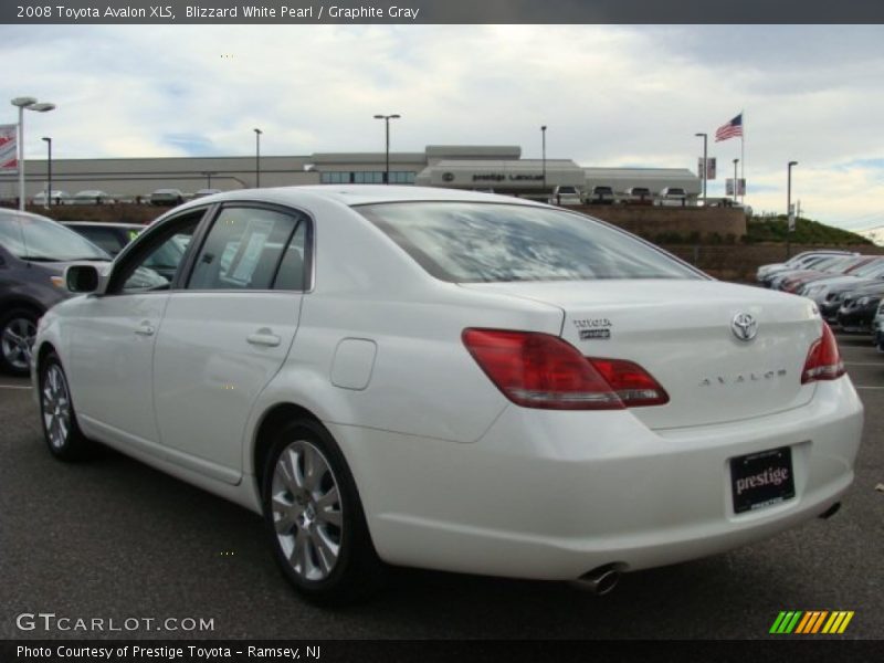 Blizzard White Pearl / Graphite Gray 2008 Toyota Avalon XLS
