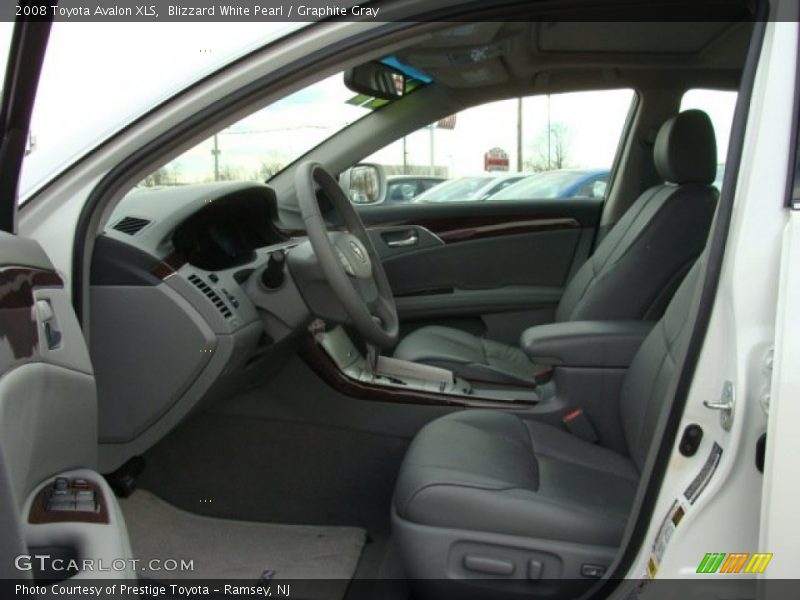Blizzard White Pearl / Graphite Gray 2008 Toyota Avalon XLS