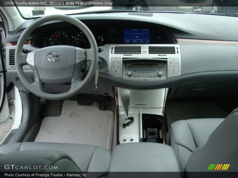 Blizzard White Pearl / Graphite Gray 2008 Toyota Avalon XLS